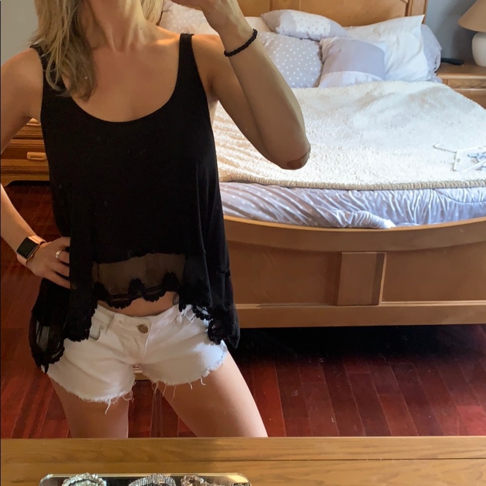 Paper Crane black tank